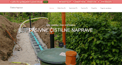 Desktop Screenshot of cistilna-naprava.si